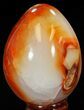 Colorful Carnelian Agate Egg #41196-1